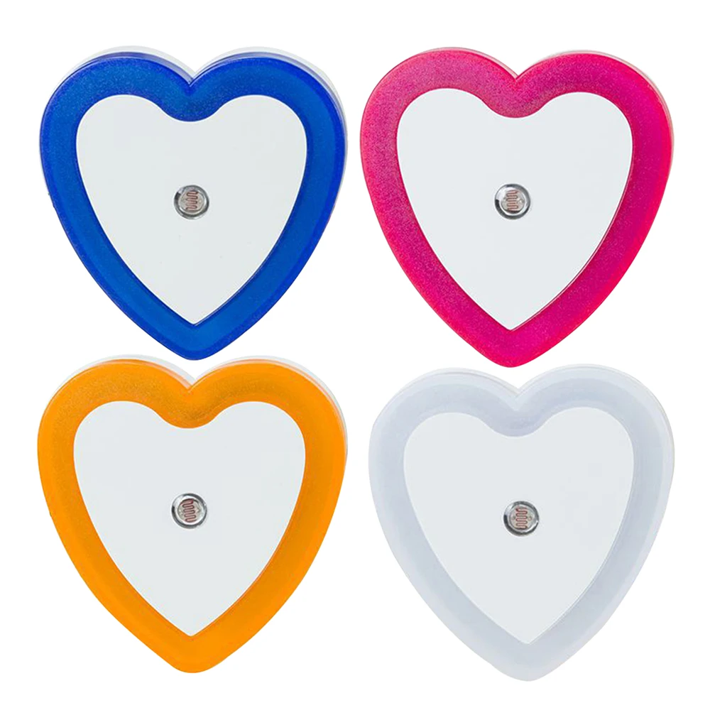 New Heart-shaped Voice Control Night Light Smart Sensor Induction LED Night Light Gift Home Romantic Baby Bedroom Lamp EU / USA
New Heart-shaped Voice Control Night Light Smart Sensor Induction LED Night Light Gift Home Romantic Baby Bedroom Lamp EU / USA