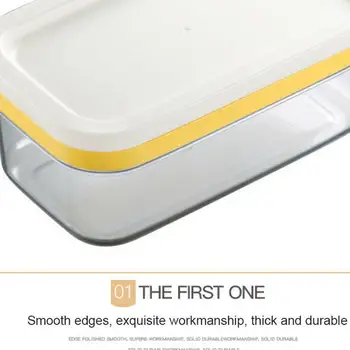 2 in 1 Butter Dish Butter Serving Tray with Lid /Container crisper rectangular sealed Box storage box cheese cutting U2O5
2 in 1 Butter Dish Butter Serving Tray with Lid /Container crisper rectangular sealed Box storage box cheese cutting U2O5