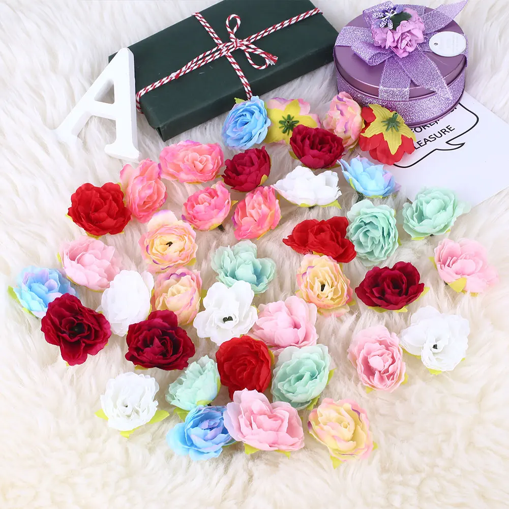 Fake Plant Artificial Flowers Head Handmade Multicolor Festive Wedding Decoration Gift Garden Home Decor Simulation Peony Mini
Fake Plant Artificial Flowers Head Handmade Multicolor Festive Wedding Decoration Gift Garden Home Decor Simulation Peony Mini