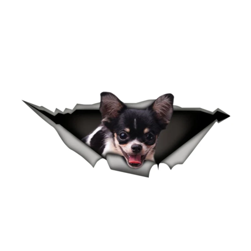 Creative Animal Car Sticker Black White Chihuahua 3D Vinyl Waterproof Car Window High Accessories Decorative Decal PVC 13*5cm
Creative Animal Car Sticker Black White Chihuahua 3D Vinyl Waterproof Car Window High Accessories Decorative Decal PVC 13*5cm