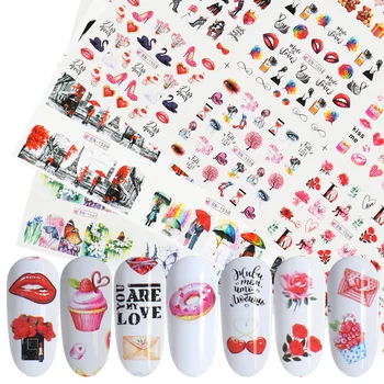 36pcs Nail Stickers Set Heart Love Cake Butterfly Sliders Nail Art Water Transfer Decals Valentines Foil Decoation TRBN1525-1560
36pcs Nail Stickers Set Heart Love Cake Butterfly Sliders Nail Art Water Transfer Decals Valentines Foil Decoation TRBN1525-1560