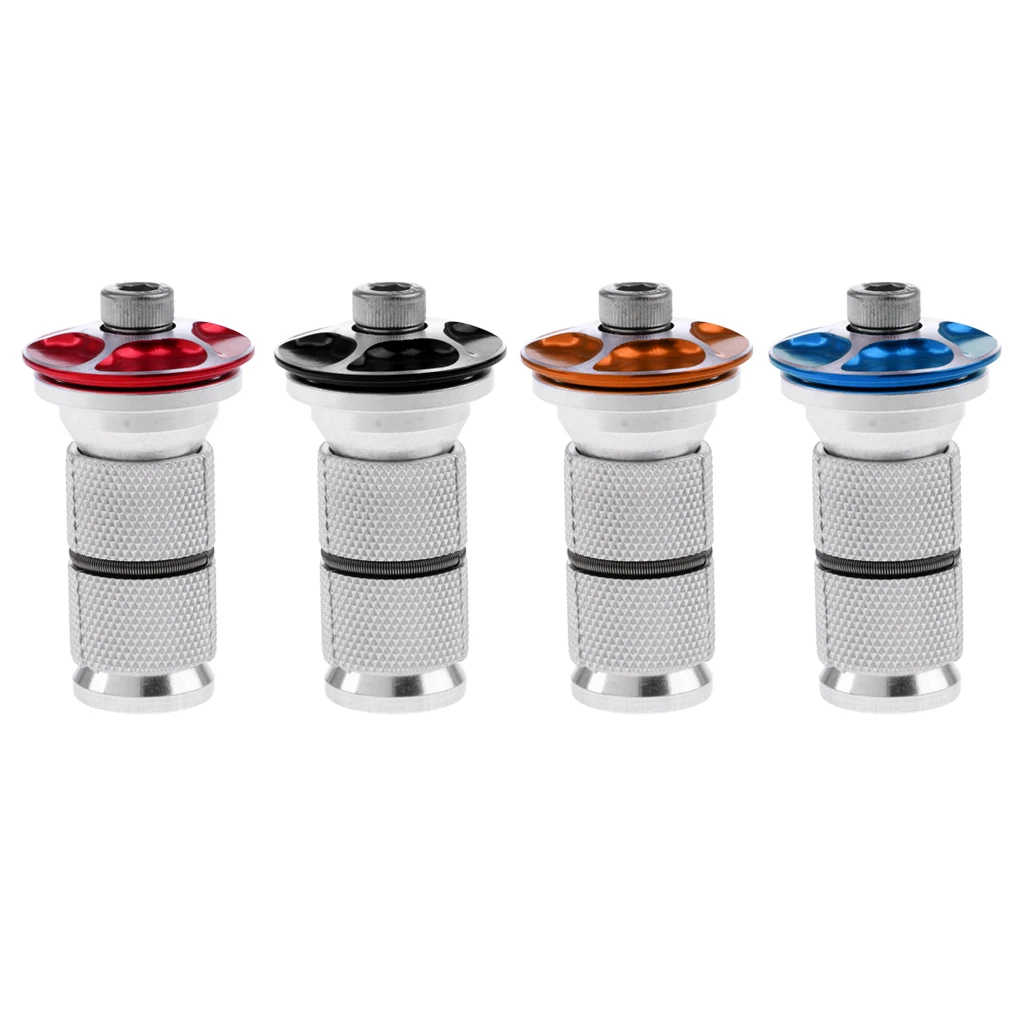 Bike Headset Stem Cap Top Cap Aluminum Alloy Bicycle Core Screw Expansion Bolts Bike Headset Hanging Core Bike Headset Stem Cap Top Cap Aluminum Alloy Bicycle Core Screw Expansion Bolts Bike Headset Hanging Core