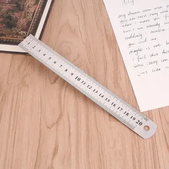 Rulers Precision 20cm 8 Inch Stainless Steel 20cm Straight Edge Small Ruler Double Sided Compact Hand Tool Ruler
Rulers Precision 20cm 8 Inch Stainless Steel 20cm Straight Edge Small Ruler Double Sided Compact Hand Tool Ruler