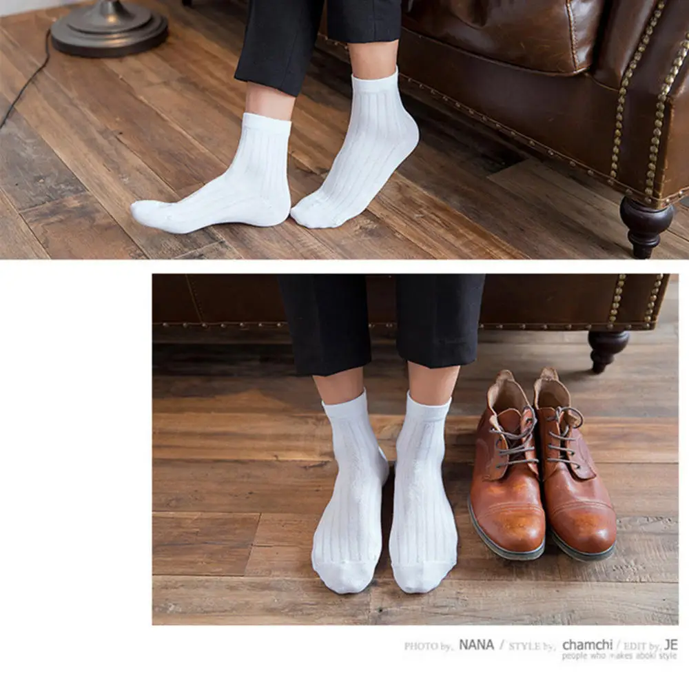 Men Autumn Winter Wild Solid Color Business Casua Cotton Socks Home Comfortable Vertical Pattern In The Tube Men Socks
Men Autumn Winter Wild Solid Color Business Casua Cotton Socks Home Comfortable Vertical Pattern In The Tube Men Socks