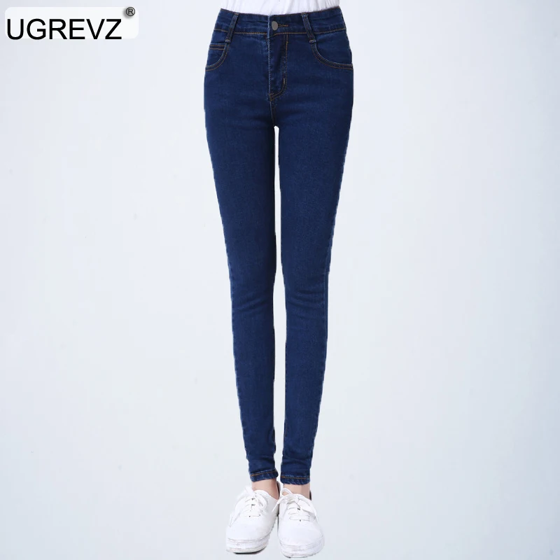 2019 New Fashion High Waist Jeans Button Fly Full Length Plus Size Black Jeans for Women Stretch Jeans Skinny Pencil Women Jeans
2019 New Fashion High Waist Jeans Button Fly Full Length Plus Size Black Jeans for Women Stretch Jeans Skinny Pencil Women Jeans