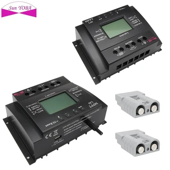 Sun YOBA LCD 60/80A MPPT Solar Panel Controller Regulator +Plug Power Connect 
Sun YOBA LCD 60/80A MPPT Solar Panel Controller Regulator +Plug Power Connect