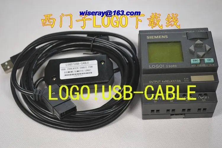 DHL/EMS 1PCS Programming cable LOGO! USB CABLE for Version PLC Isolated Optical for 6ed1052-1MD00 -0ba6-A5
DHL/EMS 1PCS Programming cable LOGO! USB CABLE for Version PLC Isolated Optical for 6ed1052-1MD00 -0ba6-A5