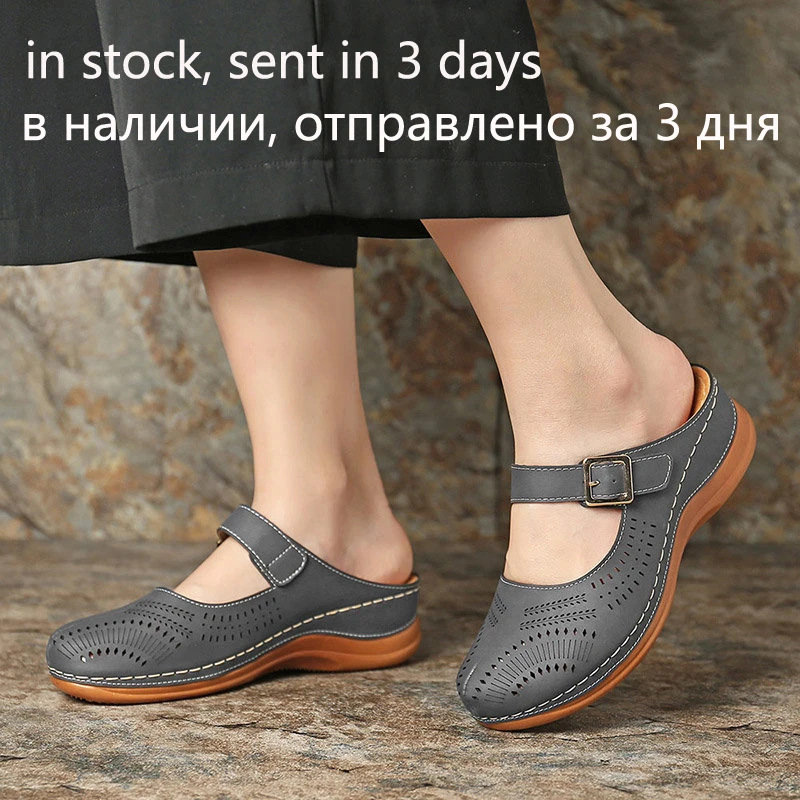 2020 Women's Sandals Ankle Buckle Shoe Handmade Car Line Non-slip Lightweight Super Comfortable Large Size Baotou Wedge Slippers
2020 Women's Sandals Ankle Buckle Shoe Handmade Car Line Non-slip Lightweight Super Comfortable Large Size Baotou Wedge Slippers