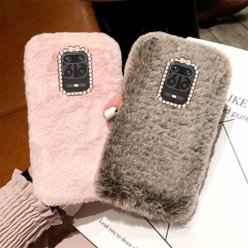 RedMi Note 9 Pro Case high quality Plush Rabbit fur Keep warm Silicone shockproof Back Cover For RedMi Note 9 Pro Max 9S Cover
RedMi Note 9 Pro Case high quality Plush Rabbit fur Keep warm Silicone shockproof Back Cover For RedMi Note 9 Pro Max 9S Cover