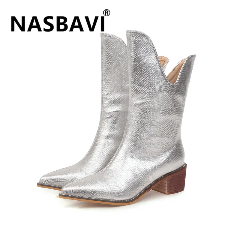 2020 Women Boots Fashion Ankle Boots Autumn Pu Leather High Heel Western Cowboy Snake pattern Boots Pointed Toe Winter Shoes
2020 Women Boots Fashion Ankle Boots Autumn Pu Leather High Heel Western Cowboy Snake pattern Boots Pointed Toe Winter Shoes