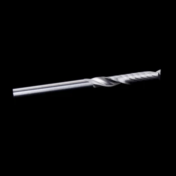 10 Pcs 1/8" Single Flute Carbide Spiral Flat Nose End Mill CNC Router Bits 17mm CEL
10 Pcs 1/8" Single Flute Carbide Spiral Flat Nose End Mill CNC Router Bits 17mm CEL