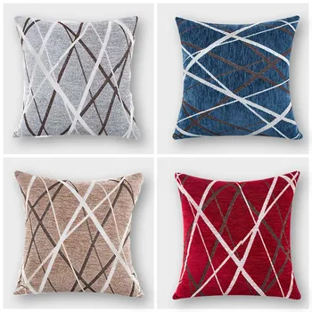 Meijuner Cushion Cover Chenille Ray Stripe Pillowcase Sample Spandex Colorful Pillowcase Large Sofa Home Party Throw Pillows 095 
Meijuner Cushion Cover Chenille Ray Stripe Pillowcase Sample Spandex Colorful Pillowcase Large Sofa Home Party Throw Pillows 095