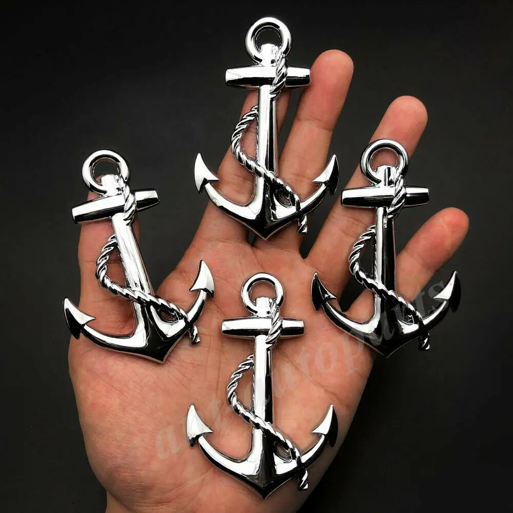 4x Metal Chrome U.S Navy USN Anchor Car Emblem Badge Motorcycle Gas Tank Sticker
4x Metal Chrome U.S Navy USN Anchor Car Emblem Badge Motorcycle Gas Tank Sticker