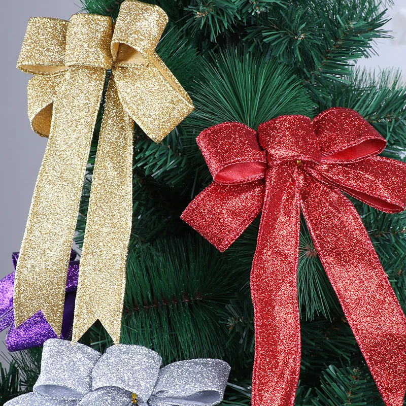 23CM Large Christmas Bow Christmas Tree Decorations Ornaments for New Year Christmas Decorations for Home 1 pc
23CM Large Christmas Bow Christmas Tree Decorations Ornaments for New Year Christmas Decorations for Home 1 pc