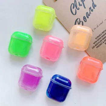 Neon Liquid Quicksand Clear Cover Case for Airpods Pro Fluorescence Luminous Soft Earphone Protection Cases for Air Pods Pro
Neon Liquid Quicksand Clear Cover Case for Airpods Pro Fluorescence Luminous Soft Earphone Protection Cases for Air Pods Pro