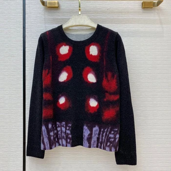 Print Fashion Sweater Women O-neck Long Sleeve Sweater Female Keep Warm Cashmere Pullover
Print Fashion Sweater Women O-neck Long Sleeve Sweater Female Keep Warm Cashmere Pullover