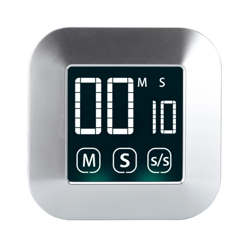 Magnetic LCD Digital Touch Screen Kitchen Timer ,with Backlight Countdown Count G88A
Magnetic LCD Digital Touch Screen Kitchen Timer ,with Backlight Countdown Count G88A