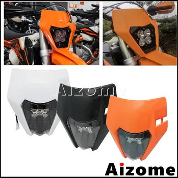 For KTM EXC TPI EXC-W XCF-W XC-W Six Days LED Headlight Kit Dual Sport Enduro 5*LED Front Light Mask Dirt Bike MX Off Road Lamp
For KTM EXC TPI EXC-W XCF-W XC-W Six Days LED Headlight Kit Dual Sport Enduro 5*LED Front Light Mask Dirt Bike MX Off Road Lamp