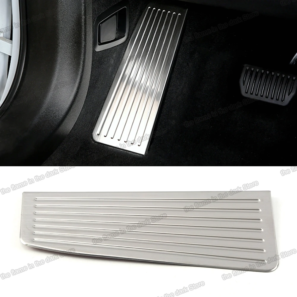 car driver side rest pedal trim for volvo xc60 2017 2018 2019 2020 2021 2022 auto styling accessories interior cover sticker | Автомобили