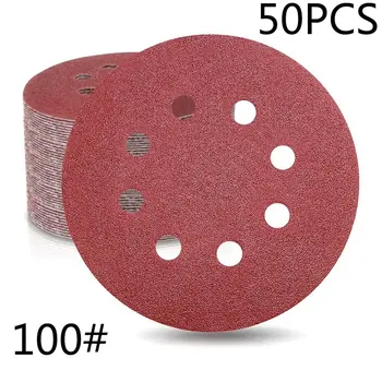 50 Pieces WooZuu 8 Holes Sanding Discs Pads 5 Inch Hook and Loop Sandpaper Assortment for Random Orbital Sander
50 Pieces WooZuu 8 Holes Sanding Discs Pads 5 Inch Hook and Loop Sandpaper Assortment for Random Orbital Sander