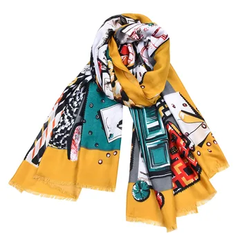 2019 Women Scarf Print Silk Scarves Shawls Lady Wraps Female Echarpe Designer Beach Lightweight Sheer Wrap Organza Gauze Scarf
2019 Women Scarf Print Silk Scarves Shawls Lady Wraps Female Echarpe Designer Beach Lightweight Sheer Wrap Organza Gauze Scarf