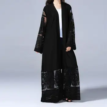 Autumn See Through Sexy Blouses Patchwork Embroidery Maxi Cardigan Female Loose Hollow Out Thin Shirts 
Autumn See Through Sexy Blouses Patchwork Embroidery Maxi Cardigan Female Loose Hollow Out Thin Shirts