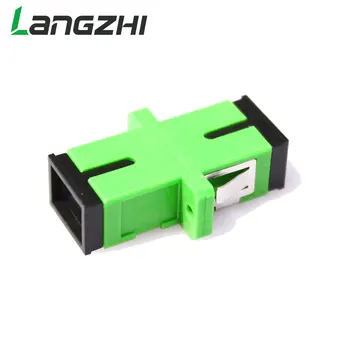50PCS/bag SC APC Connector Simplex Mode Fiber Optic Adapter SC APC Optical Fiber Coupler SC Fiber Flange Sc Apc Connector
50PCS/bag SC APC Connector Simplex Mode Fiber Optic Adapter SC APC Optical Fiber Coupler SC Fiber Flange Sc Apc Connector