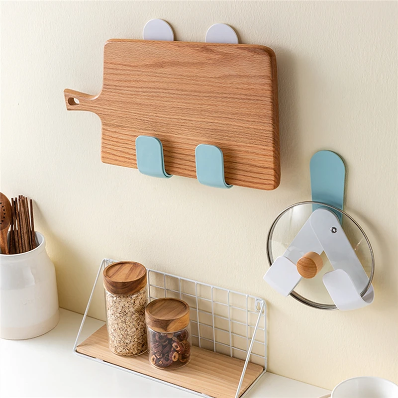 Wall-Mounted Commodity Shelf, Household Storage Rack Storage Shelf for Pot Cover, White/Blue
Wall-Mounted Commodity Shelf, Household Storage Rack Storage Shelf for Pot Cover, White/Blue