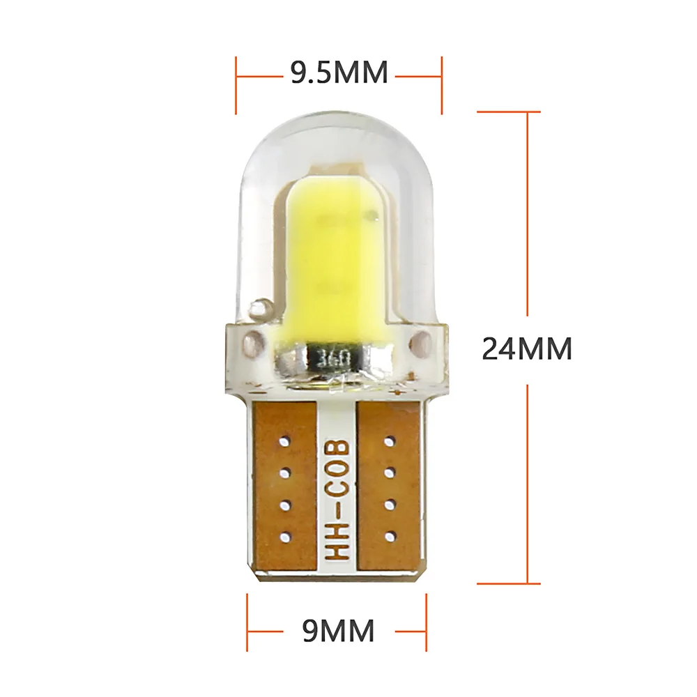 t10 w5w 10 шт. светодиодный W5W T10 194 168 удара 8smd Парковка лампы Авто Клин габаритный