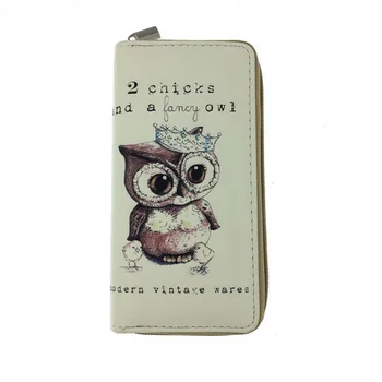 SHUJIN Credit Cards Holder Long Ladies Long Wallet Zipper Wallet for Women With Phone PU Leather Cartoon OWL Clutch Purses
SHUJIN Credit Cards Holder Long Ladies Long Wallet Zipper Wallet for Women With Phone PU Leather Cartoon OWL Clutch Purses