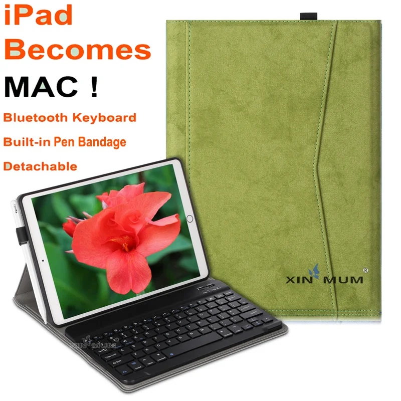 Wireless Bluetooth Keyboard Case For iPad AIR 3 10.5 2019 A2153 A2123 A2152 A2154 PU Leather Cover With Pencil Bandage
Wireless Bluetooth Keyboard Case For iPad AIR 3 10.5 2019 A2153 A2123 A2152 A2154 PU Leather Cover With Pencil Bandage