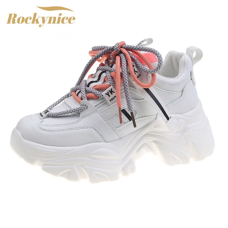 High Platform Women Sneakers Spring Thick Sole Casual Dad Shoes Walking Chunky Sport Shoes Woman Leather Sneakers Zapatos Mujer
High Platform Women Sneakers Spring Thick Sole Casual Dad Shoes Walking Chunky Sport Shoes Woman Leather Sneakers Zapatos Mujer