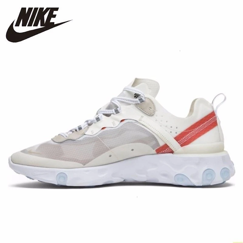 Nike React Element 87 Men Running Shoes New Arrival White Transparent Non-slip Sports Sneakers Breathable #AQ1090-100
Nike React Element 87 Men Running Shoes New Arrival White Transparent Non-slip Sports Sneakers Breathable #AQ1090-100