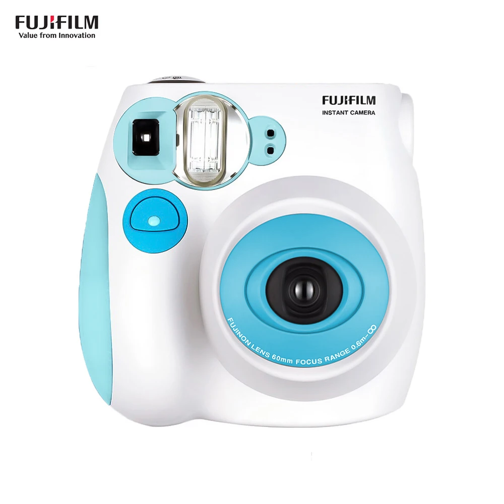 Белая пленка для Fuji Instax Mini7s автофокусировка Фотоаппарат моментальной печати