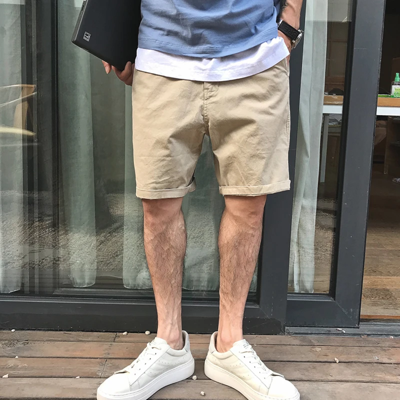 WANCHAO New Summer Trend Minimalist Urban Style Mix Solid Color 5-point Pants Straight Tube Men Casual Breathable Quality Shorts
WANCHAO New Summer Trend Minimalist Urban Style Mix Solid Color 5-point Pants Straight Tube Men Casual Breathable Quality Shorts