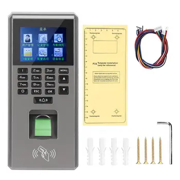 2.4in TFT Time Attendance Machine Fingerprint Card Password Door Access Control System
2.4in TFT Time Attendance Machine Fingerprint Card Password Door Access Control System