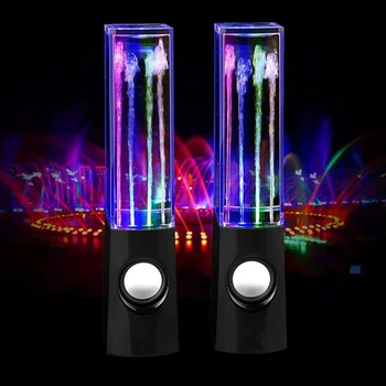Creative Water Dance Speaker LED Music Fountain Sound Colorful Light Water Spray Sound Stereo Wireless Smart Speaker for Laptops
Creative Water Dance Speaker LED Music Fountain Sound Colorful Light Water Spray Sound Stereo Wireless Smart Speaker for Laptops