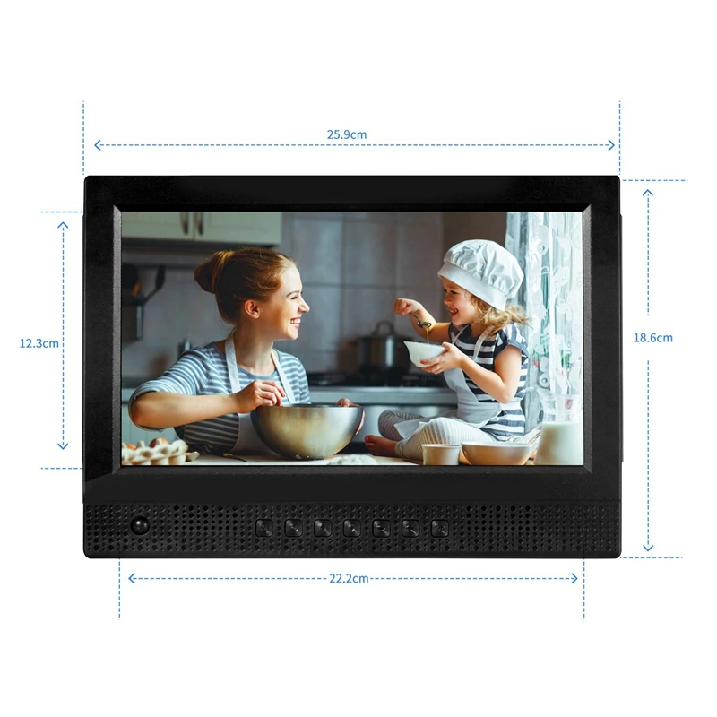 10.1 Inch Human Sense Digital Photo Frame 1024x600 Digitale Picture Music Video for Gift
10.1 Inch Human Sense Digital Photo Frame 1024x600 Digitale Picture Music Video for Gift