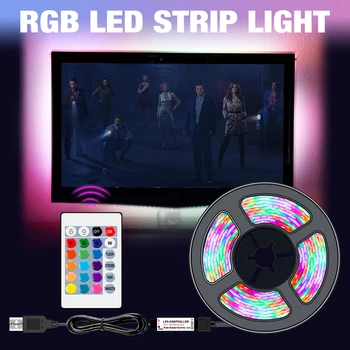 LED RGB Strip Lamp USB Waterproof Wireless Remote Control Desktop Screen Backlit RGBW Light Strip LED 5V Flexible Diode Ribbon
LED RGB Strip Lamp USB Waterproof Wireless Remote Control Desktop Screen Backlit RGBW Light Strip LED 5V Flexible Diode Ribbon