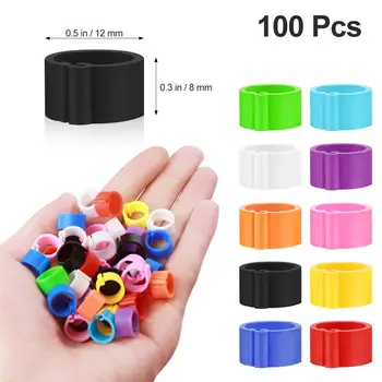 POPETPOP 100PCS Birds Identification Pigeons Parrot Bird Opening Foot Rings Bird Supplies (Random Color)
POPETPOP 100PCS Birds Identification Pigeons Parrot Bird Opening Foot Rings Bird Supplies (Random Color)