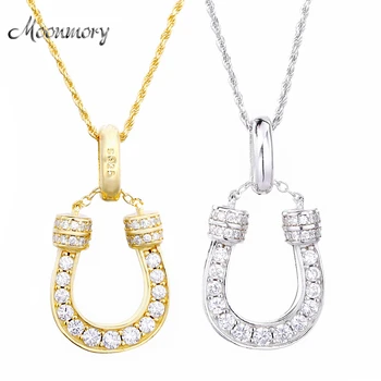 Moonmory Original Design Japan Popular Jewelry 925 Sterling Silver Horseshoe Party Pendant Necklace For Men With Crystal Gold
Moonmory Original Design Japan Popular Jewelry 925 Sterling Silver Horseshoe Party Pendant Necklace For Men With Crystal Gold