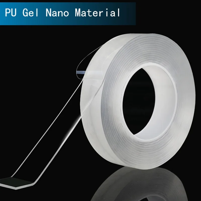 2MM Thickness Clear Multifunction Nano Tape Traceless Washable Adhesive Gel Pads Double-Sided Non-Slip Removable Sticky Strips
2MM Thickness Clear Multifunction Nano Tape Traceless Washable Adhesive Gel Pads Double-Sided Non-Slip Removable Sticky Strips