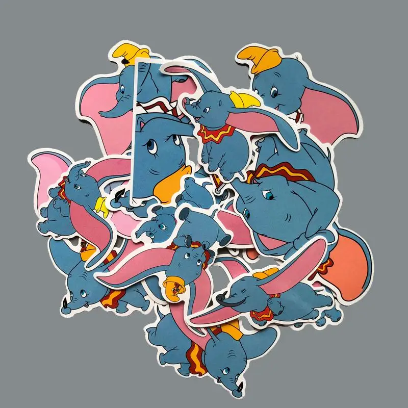 16 Pcs Dumbo elephants cartoon vintage decal scrapbooking Kids for DIY phone Laptop Motorcycle Waterproof Sticker
16 Pcs Dumbo elephants cartoon vintage decal scrapbooking Kids for DIY phone Laptop Motorcycle Waterproof Sticker