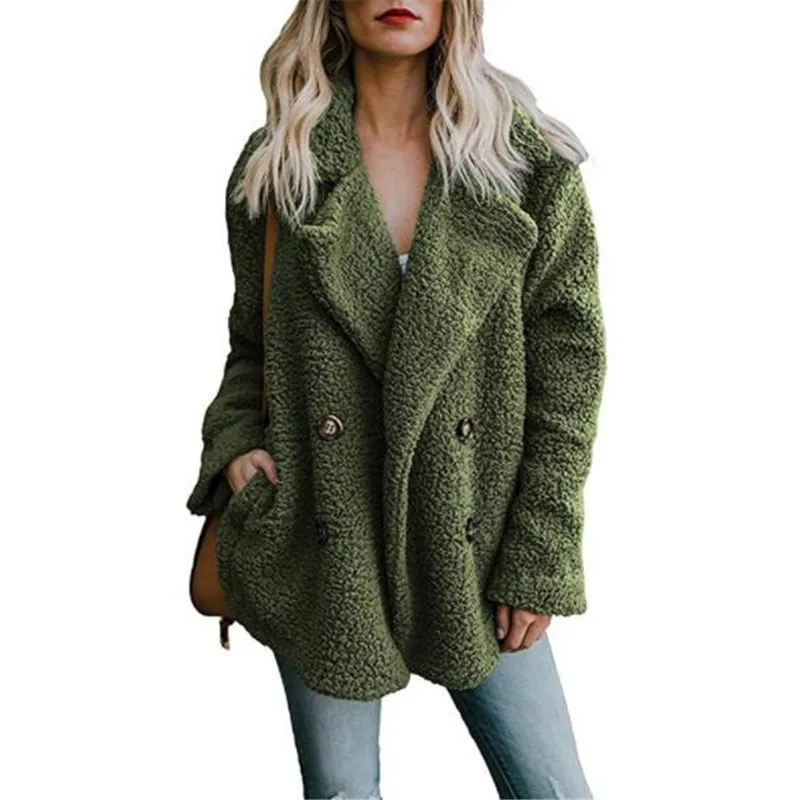 New Winter Boho Women Overcoats Random Plus Size Losse Revers Flat Female Fashion Fall Warm Green High Street Jackets
New Winter Boho Women Overcoats Random Plus Size Losse Revers Flat Female Fashion Fall Warm Green High Street Jackets