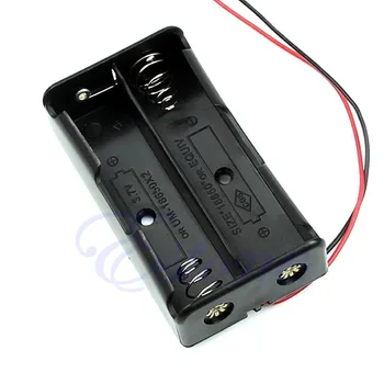 Free Shipping New Black Plastic Storage Box Case Holder For Battery 18650 With 6" Wire Leads 2x18650
Free Shipping New Black Plastic Storage Box Case Holder For Battery 18650 With 6" Wire Leads 2x18650