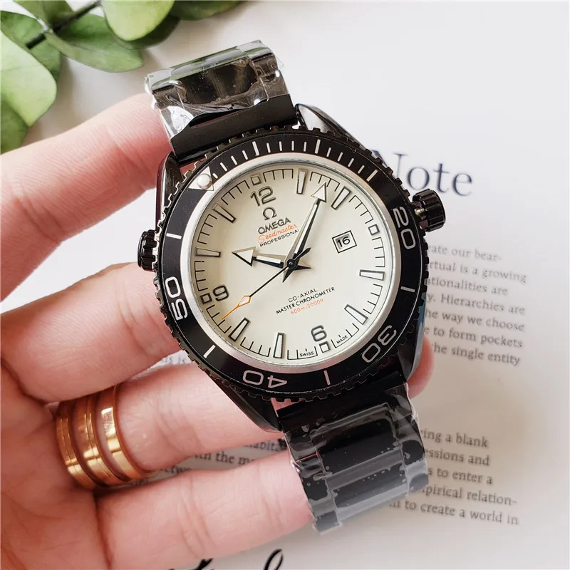 Omega- Luxury Brand Ceramic Bezel Mens and wom Mechanical Automatic Movement 007Watch Designer Watches Wrist watches 1946
Omega- Luxury Brand Ceramic Bezel Mens and wom Mechanical Automatic Movement 007Watch Designer Watches Wrist watches 1946