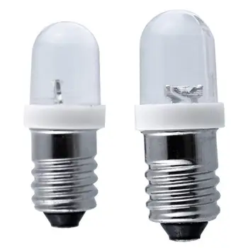 DishyKooker E10 Light Bulbs DC 6/12/24V LED Screw Base Indicator Bulb Mini Warning Signal Lamp
DishyKooker E10 Light Bulbs DC 6/12/24V LED Screw Base Indicator Bulb Mini Warning Signal Lamp