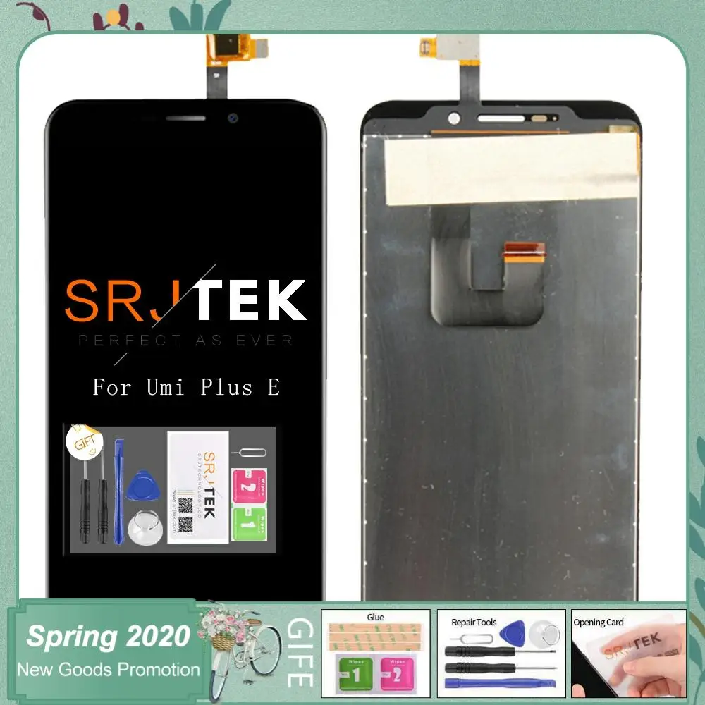 Srjtek New Tested 5.5" For Umi Umidigi Plus LCD Display Touch Screen Assembly for Umi plus E Digitizer Glass Panel Replacement
Srjtek New Tested 5.5" For Umi Umidigi Plus LCD Display Touch Screen Assembly for Umi plus E Digitizer Glass Panel Replacement