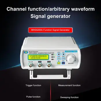 20MHz Digital DDS Dual-channel Arbitrary Waveform Functional Signal Generator Frequency Meter High Precision
20MHz Digital DDS Dual-channel Arbitrary Waveform Functional Signal Generator Frequency Meter High Precision