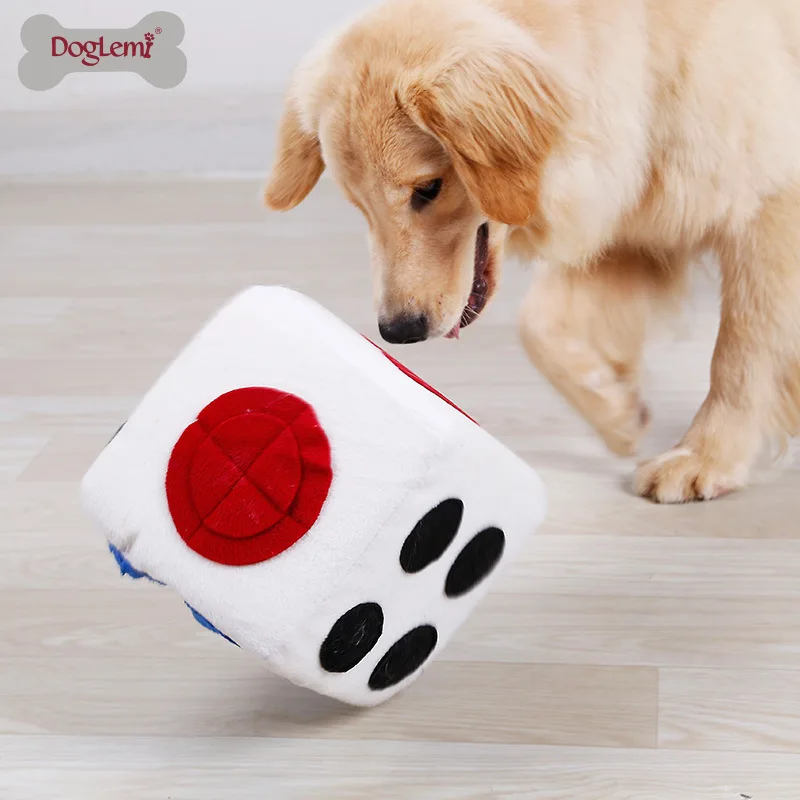 Dog Plush Toys Dice Doll Pet Training Play Sniffing Toy Big Dog Educational Tibetan Food Toy
Dog Plush Toys Dice Doll Pet Training Play Sniffing Toy Big Dog Educational Tibetan Food Toy